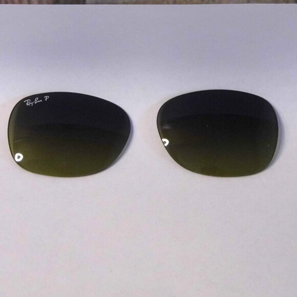RAY-BAN New Wayfarer RB2132 55 Polarized Green Gradient Glass Lenses main image 4